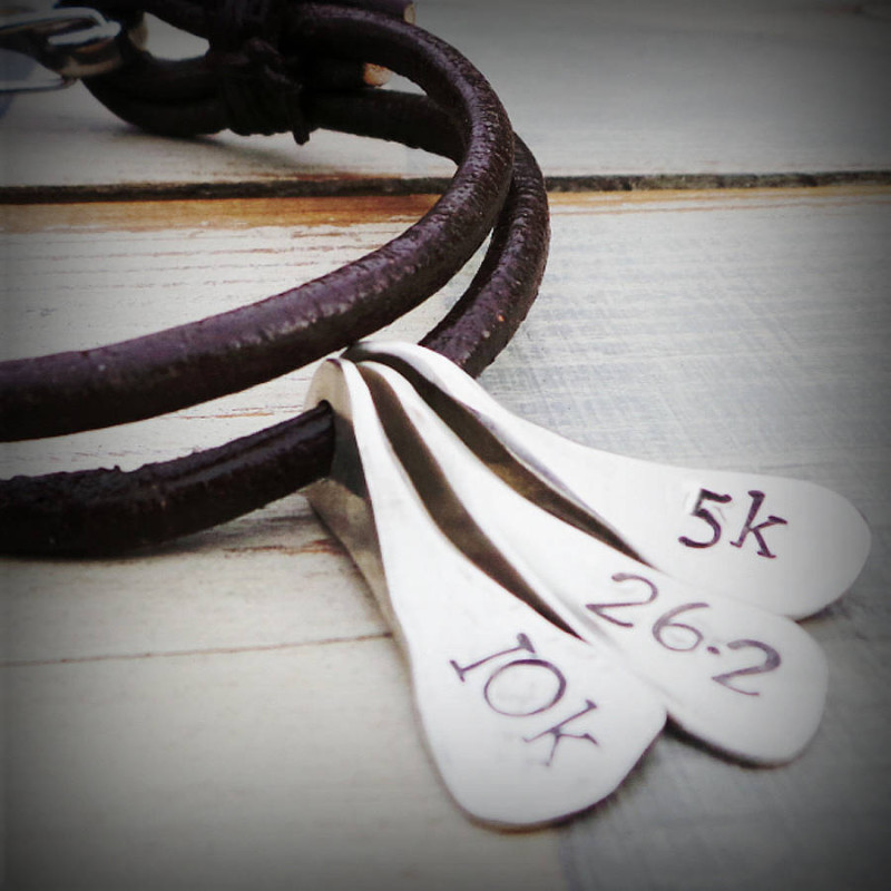 Triathlon Swim Bike Run Necklace alternate view