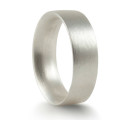 Men's matt comfort-fit wedding band