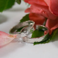 18ct White Gold Wedding Bands 18ct white gold wedding bands with 3 mm and 5 mm widths