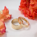 18ct Yellow Gold Wedding Bands Set Wedding band set product gallery image