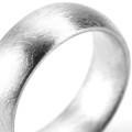 Wide Gents Soft Pebble Wedding Ring Wide gents soft pebble wedding ring product view