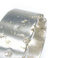 Wide Silver Concrete Ring Wide Silver Concrete Ring product view