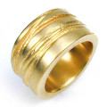 Wide Textured Bound Ring Wide textured bound ring